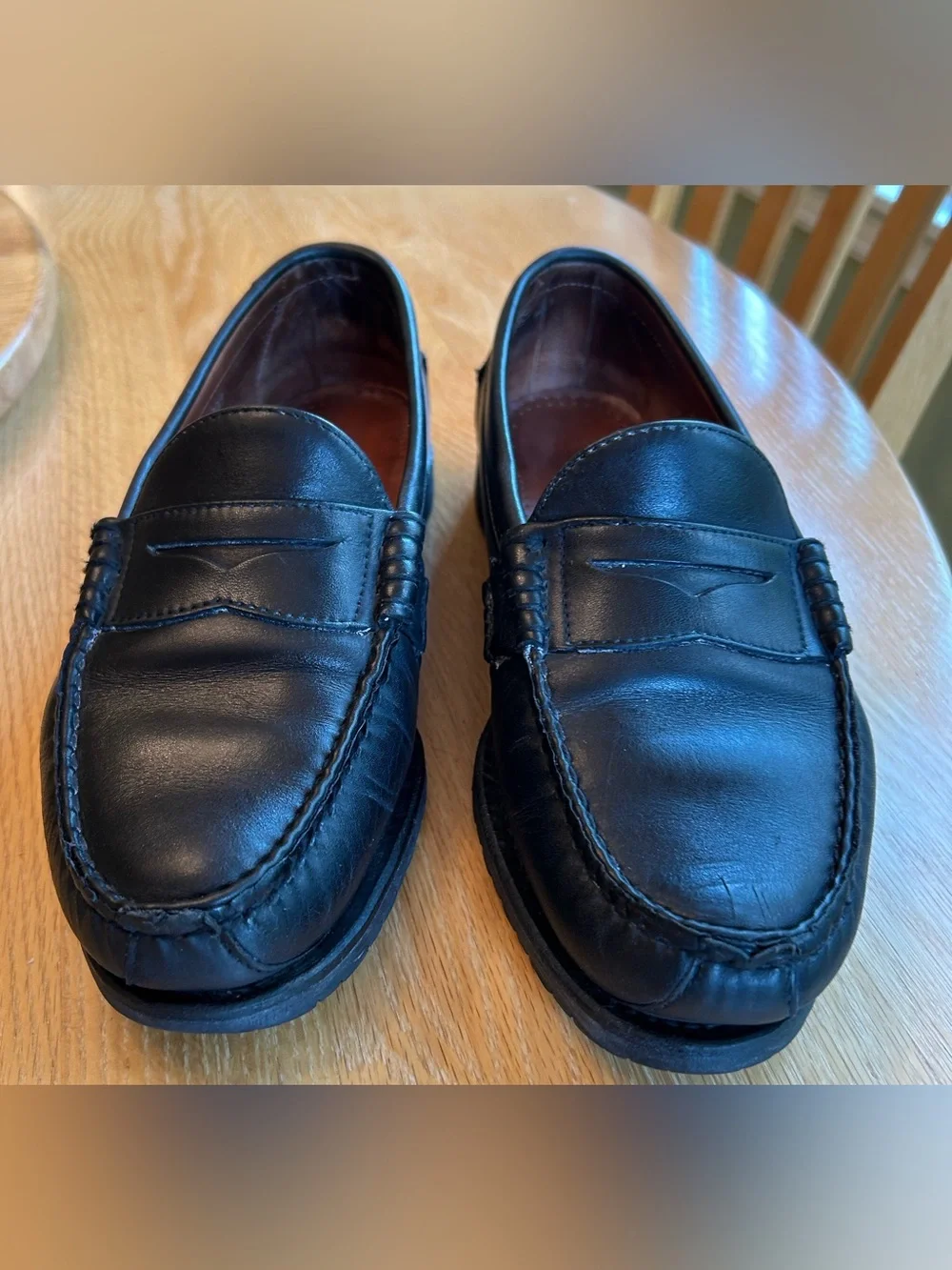 Allen Edmonds Rockland Penny Loafers- Black Leather - Mens